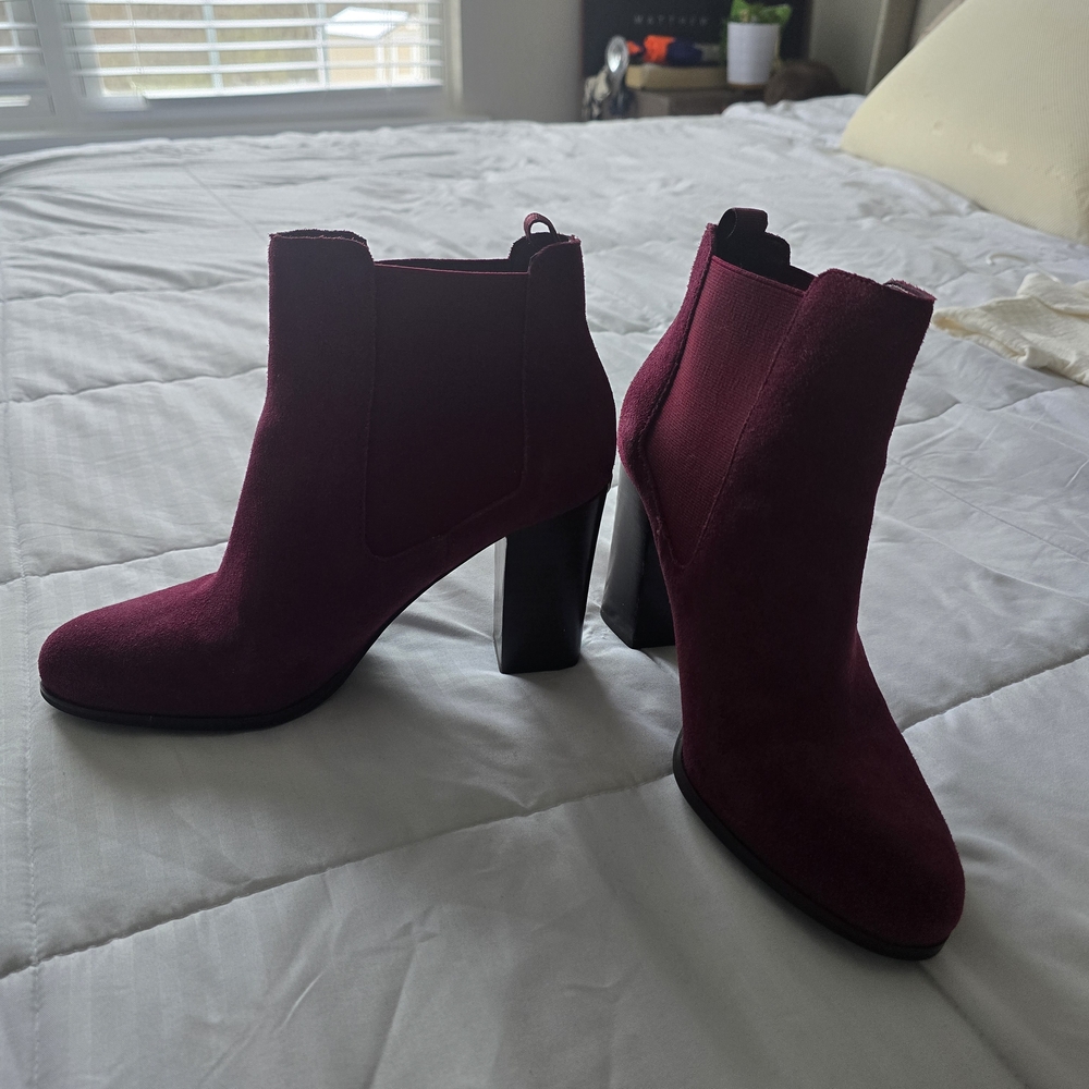 Michael Kors Rich Burgundy Ankle Booties